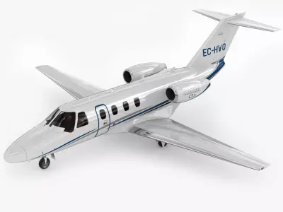 Cessna 525 CJ1 plus Citation Jet 3D model