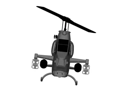 Bell AH-1 Cobra 3D model