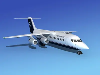BAe 146-300 Presidential 3D model