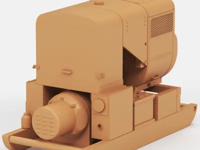 PE-99 Generator 3D print model
