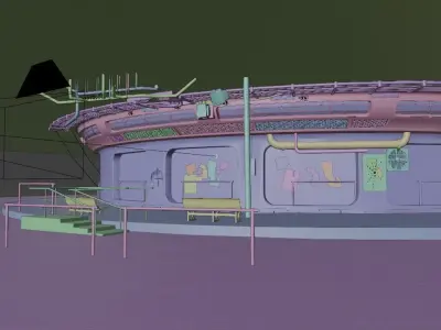 Aquarium Blend File Free 3D model