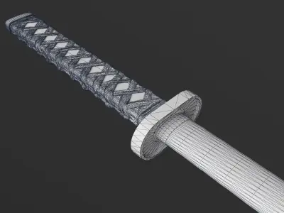 Wado Ichimonji Free 3D model