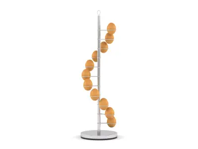 Egg on a holder 3D model