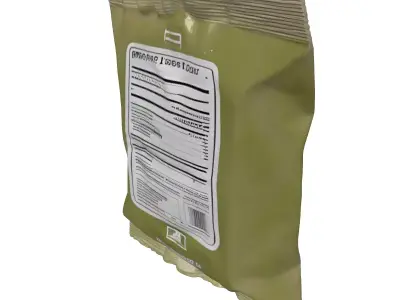 Military MRE Ration Pack 3D model