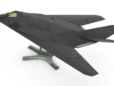 F-117 Nighthawk 3D print model