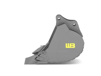 WB Excavator Bucket 3D model