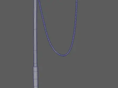 Fishing Pole 3D model