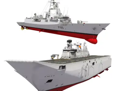  SPANISH NAVAL FORCES 3D model