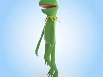 Kermit The Frog 3D model