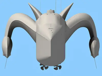 Earthrace Boat 3D model