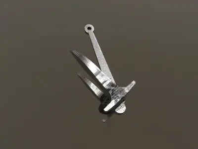 Old Navy Anchor Free 3D model