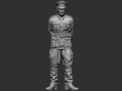 German Officer 1 3D print model