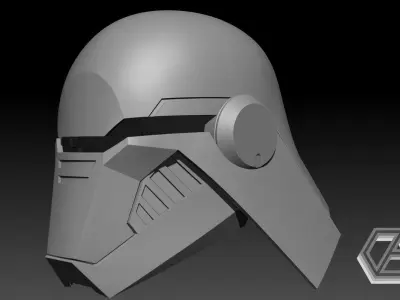 Star Wars - Trilla Suduri Second Sister Helmet 3D print model