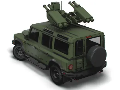 INEOS Grenadier Trialmaster Starstreak 2022 3D model