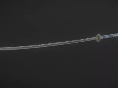 sephiroth katana 3D model