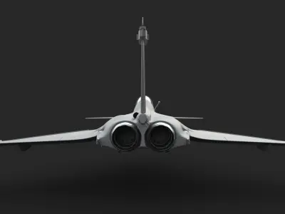 Aircraft Rafaele B Fly Clay 3D model