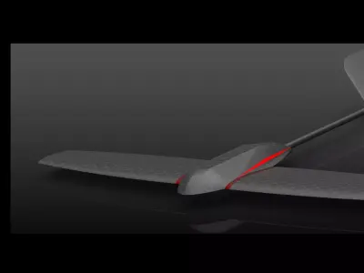 Plane Outline 3D print model