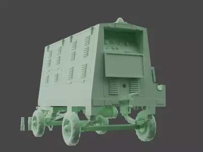 RAF Houchin Mk5 Ground Power Unit 3D print model