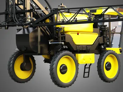 Caffini - Sprayer Rider Vario 3D model