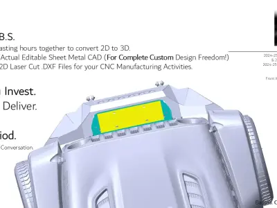 2025 TOYOTA 4RUNNER Front Winch Bumper Bullbar 3D Model 3D model