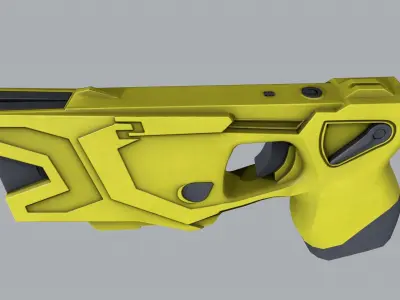 Police Taser X2 Low-poly 3D model