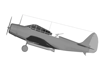 Douglas TBD Devastator 3D model