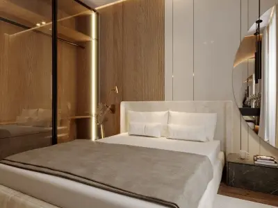 guest bedroom Free 3D model