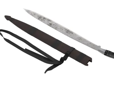 Dahong Palay Low-poly 3D model