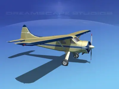 Dehaviland DH-2 Beaver SL02 3D model