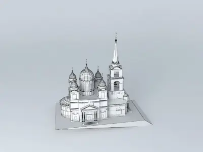 Cyril and Methodius Cathedral Free 3D model