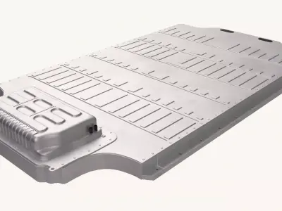 Tesla Model S Battery Pack 3D model