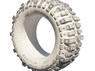 Vehicle Tyre 3D model