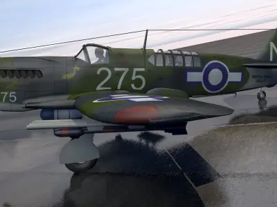 Fairey Firefly Mk-1 3D model