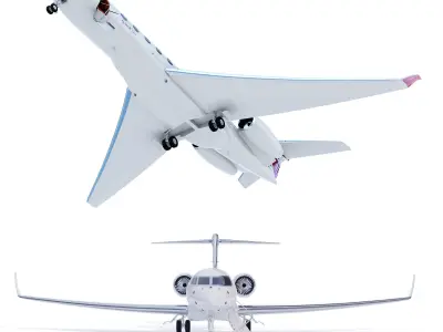 Aircraft G700 3D model