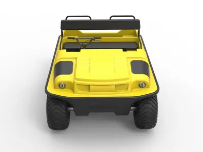 Argo 750 HD 6x6 3D model