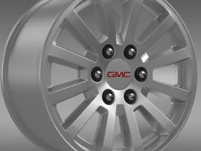 GMC Yukon Hybrid 2012 rim 3D model
