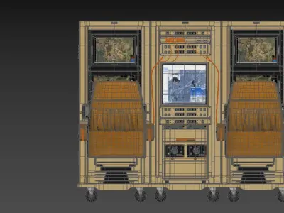 UAV Ground Control Station 3D model