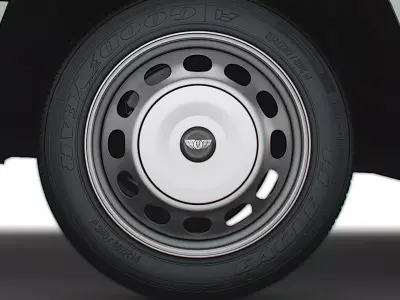 LEVC VN5 2022 wheel 3D model