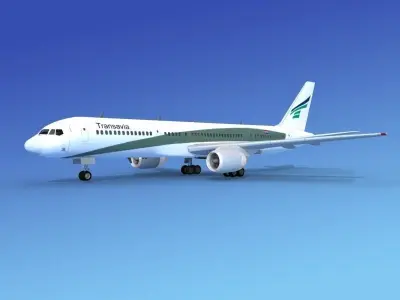 Boeing 757-200 Transavia 3D model