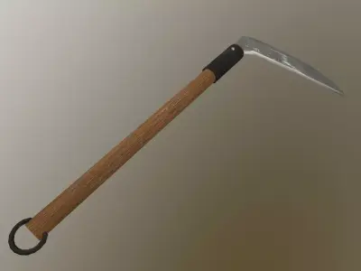 Kama weapon Free low-poly 3D model