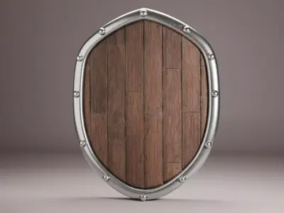 Soldier Shield 3D model