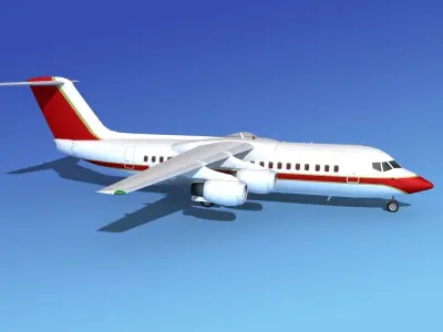 BAe 146-300 Corporate 2 3D model