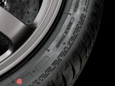 Bridgestone Turanza 225 45 R19 96W 3D model