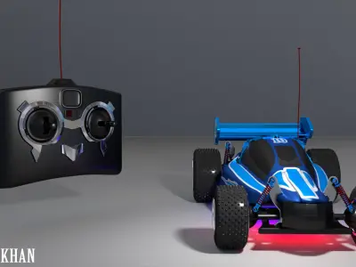 RC CAR Free 3D model