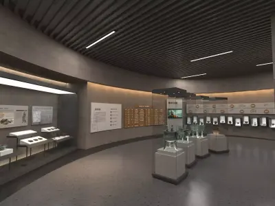 Museum 3 3D model