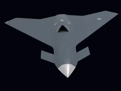 UCAV Concept 3D model