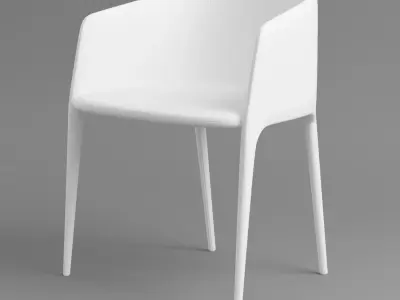 Achille Armchair Free 3D model