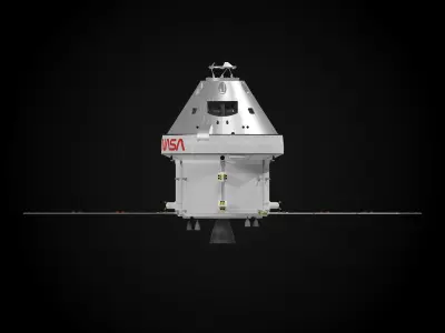 Orion MPCV Spacecraft 3D model