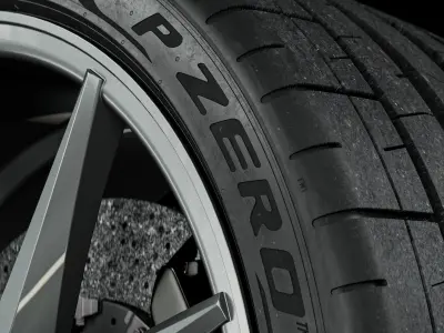Pirelli PZ4 315 35 ZR21 111Y 3D model