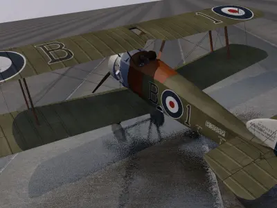 Sopwith Camel 3D model